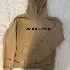 Talentless KIM IS MY LAWYER women’s sweatshirt